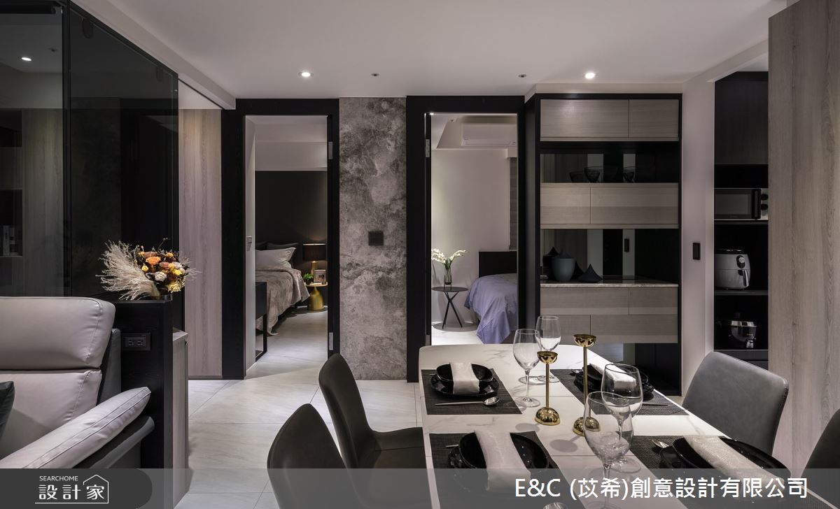 22坪新成屋(5年以下)＿現代風餐廳案例圖片＿苡希E&C創意設計有限公司＿苡希_13.新北_22坪現代風之12