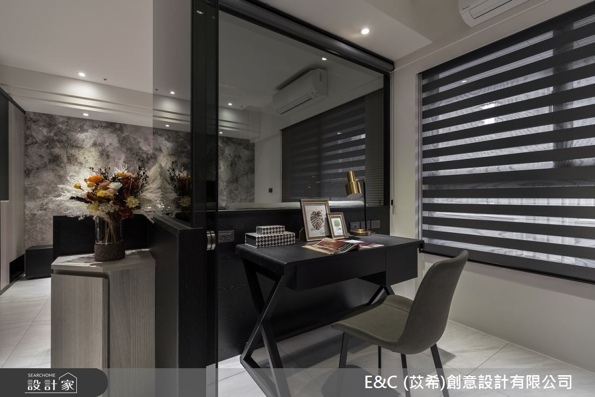 22坪新成屋(5年以下)＿現代風書房案例圖片＿苡希E&C創意設計有限公司＿苡希_13.新北_22坪現代風之10