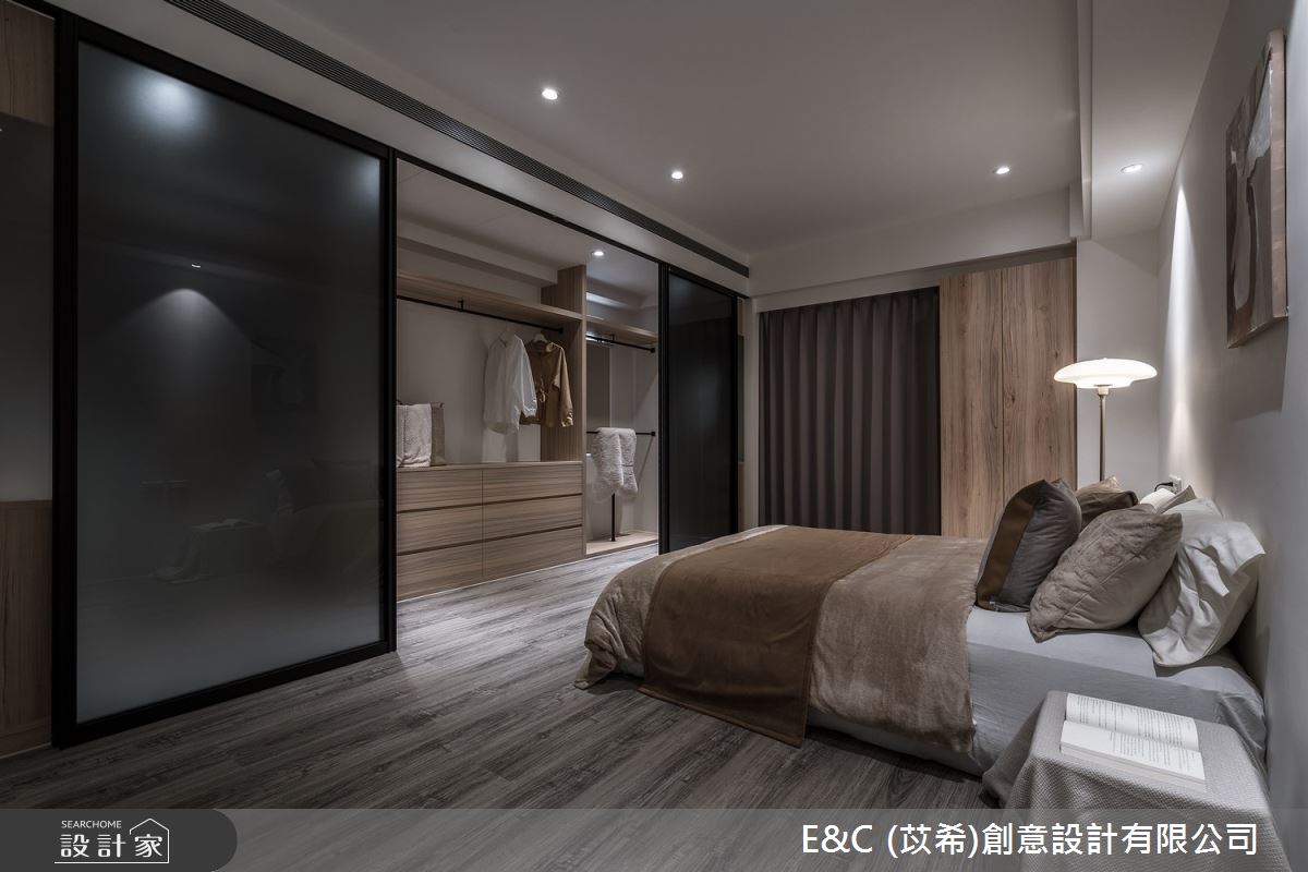 44坪老屋(31~40年)＿現代風臥室案例圖片＿苡希E&C創意設計有限公司＿苡希_15.台北_44坪現代風之19