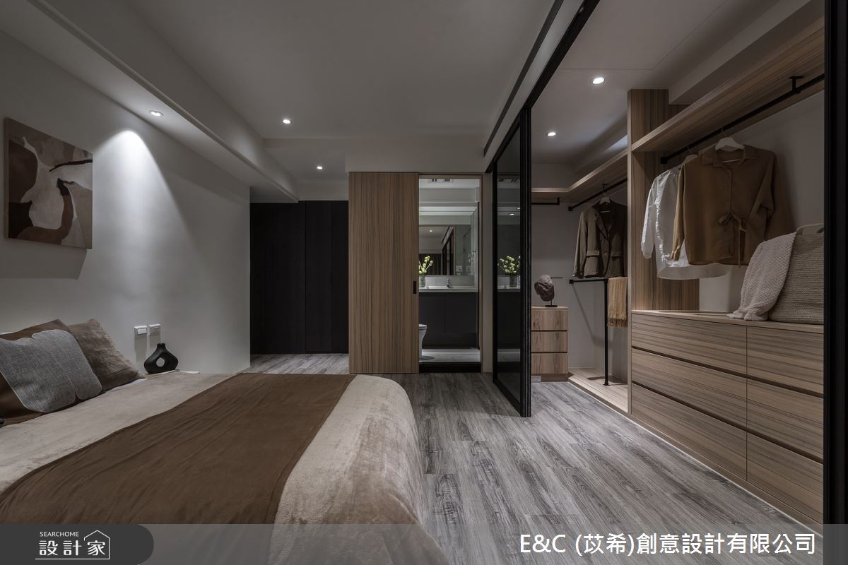 44坪老屋(31~40年)＿現代風臥室案例圖片＿苡希E&C創意設計有限公司＿苡希_15.台北_44坪現代風之21