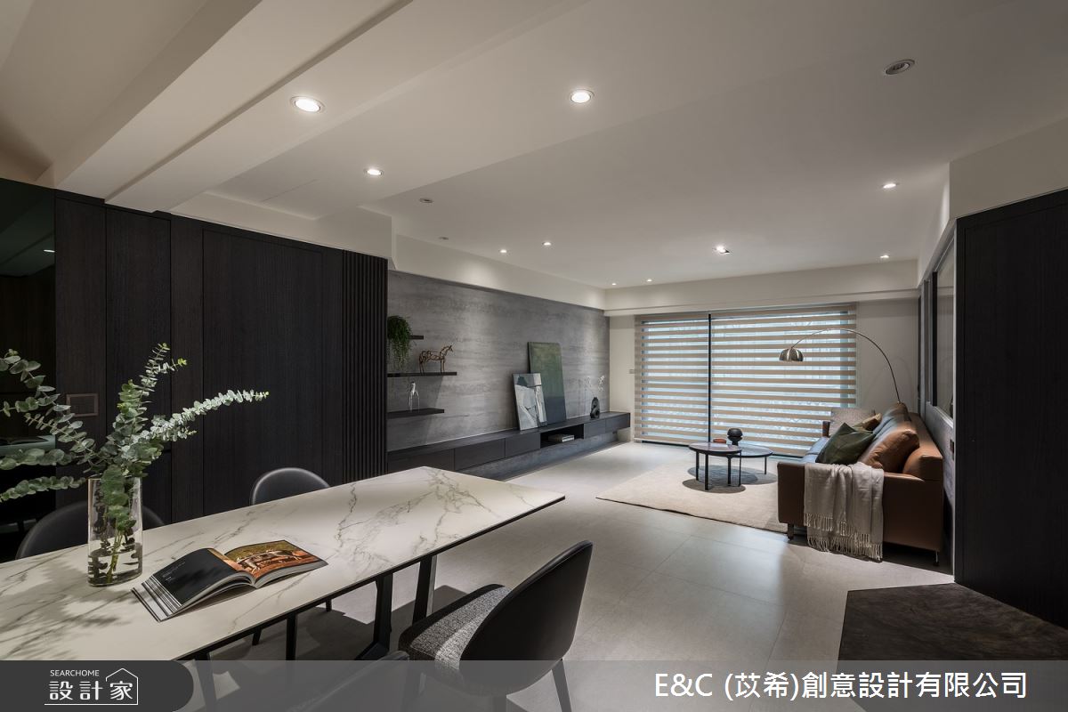 44坪老屋(31~40年)＿現代風餐廳案例圖片＿苡希E&C創意設計有限公司＿苡希_15.台北_44坪現代風之12