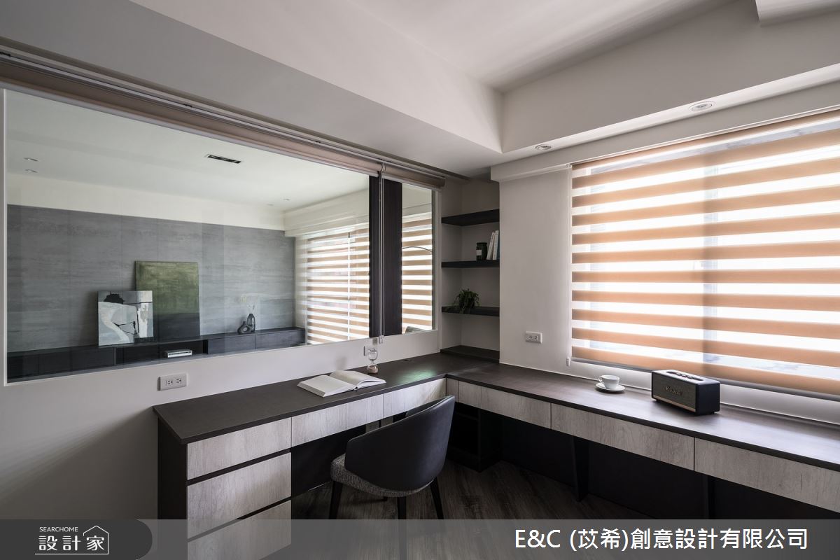 44坪老屋(31~40年)＿現代風書房案例圖片＿苡希E&C創意設計有限公司＿苡希_15.台北_44坪現代風之15