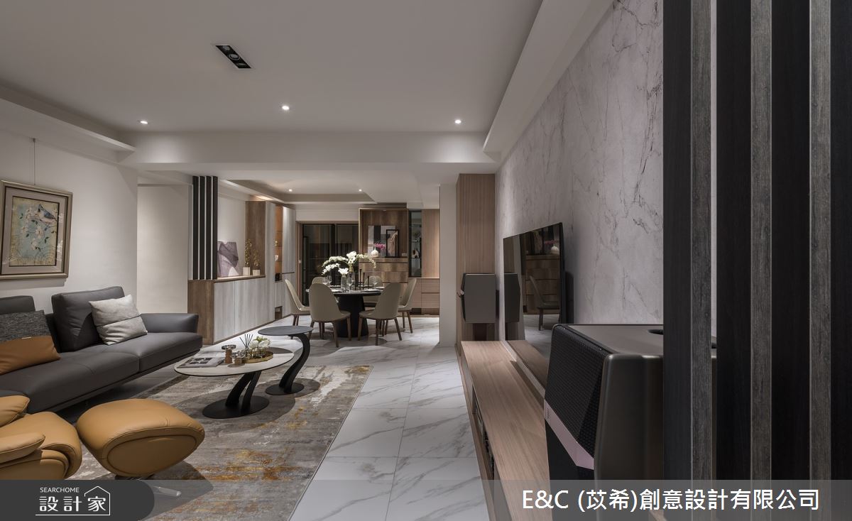 30坪老屋(41~50年)＿休閒簡約風客廳案例圖片＿苡希E&C創意設計有限公司＿苡希_16.台北_30坪休閒簡約風之4