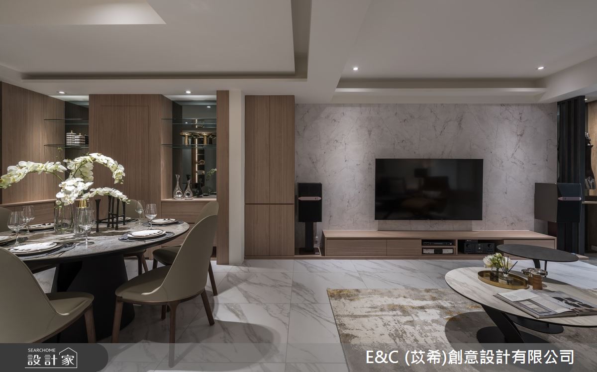 30坪老屋(41~50年)＿休閒簡約風客廳案例圖片＿苡希E&C創意設計有限公司＿苡希_16.台北_30坪休閒簡約風之6