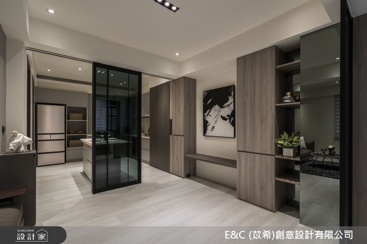 19坪老屋(31~40年)＿現代風餐廳廚房中島案例圖片＿苡希E&C創意設計有限公司＿苡希_17.台北_19坪現代風之13