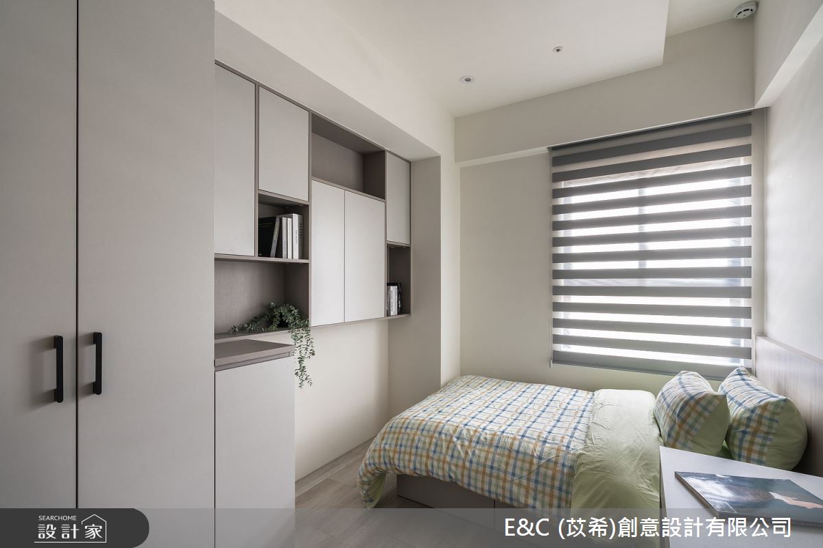 30坪新成屋(5年以下)＿現代風臥室案例圖片＿苡希E&C創意設計有限公司＿苡希_20.桃園_30坪現代風之12