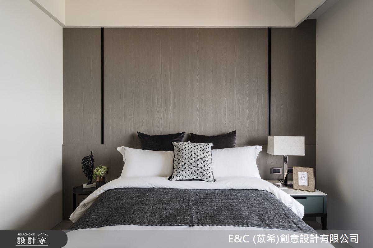 中古屋(5~15年)＿現代風臥室案例圖片＿苡希E&C創意設計有限公司＿苡希_21.新北_22.6坪現代風之16