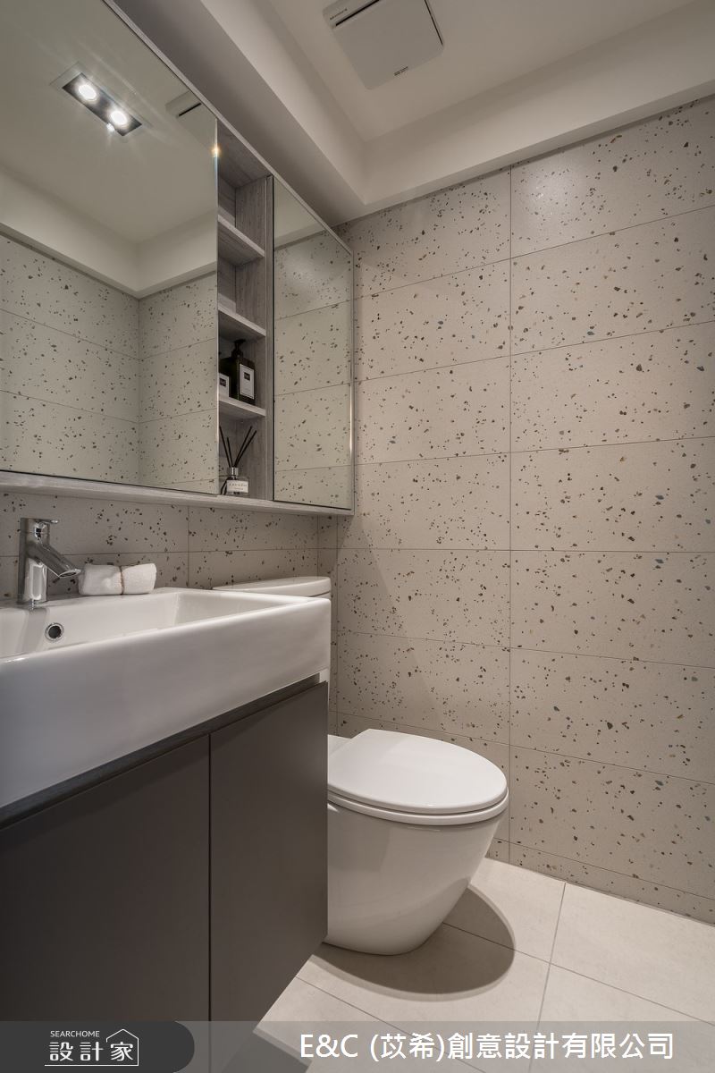 27坪老屋(16~30年)＿現代風浴室案例圖片＿苡希E&C創意設計有限公司＿苡希_22.新北_27坪現代風之22