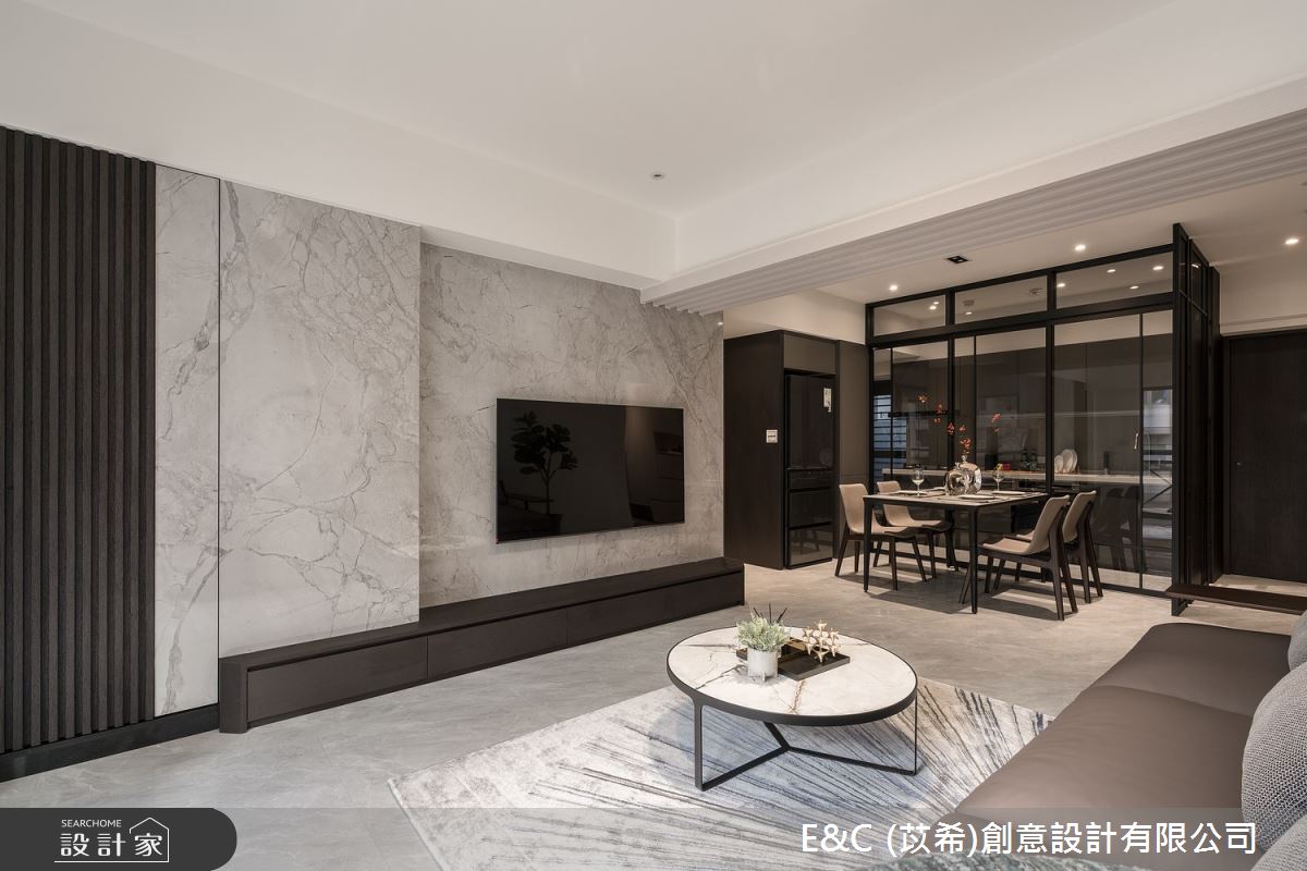 27坪老屋(16~30年)＿現代風客廳餐廳案例圖片＿苡希E&C創意設計有限公司＿苡希_22.新北_27坪現代風之6