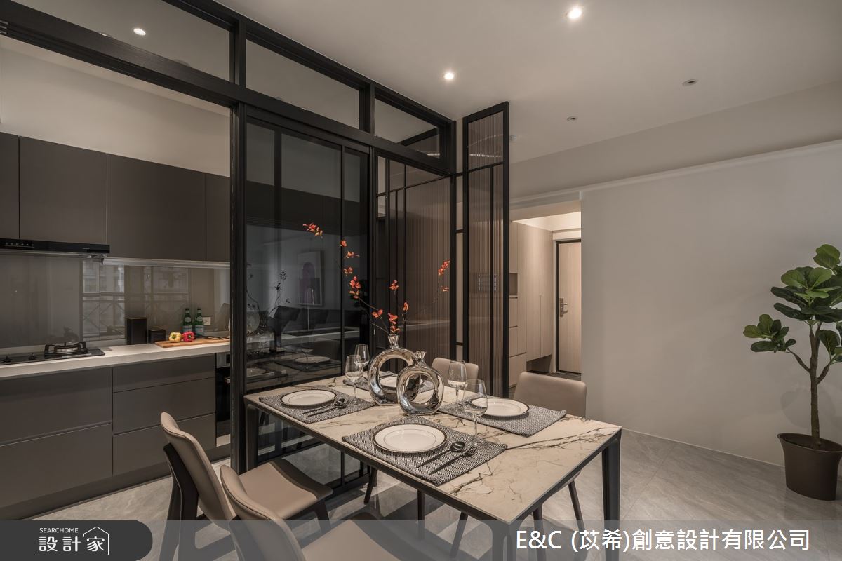 27坪老屋(16~30年)＿現代風餐廳廚房案例圖片＿苡希E&C創意設計有限公司＿苡希_22.新北_27坪現代風之8