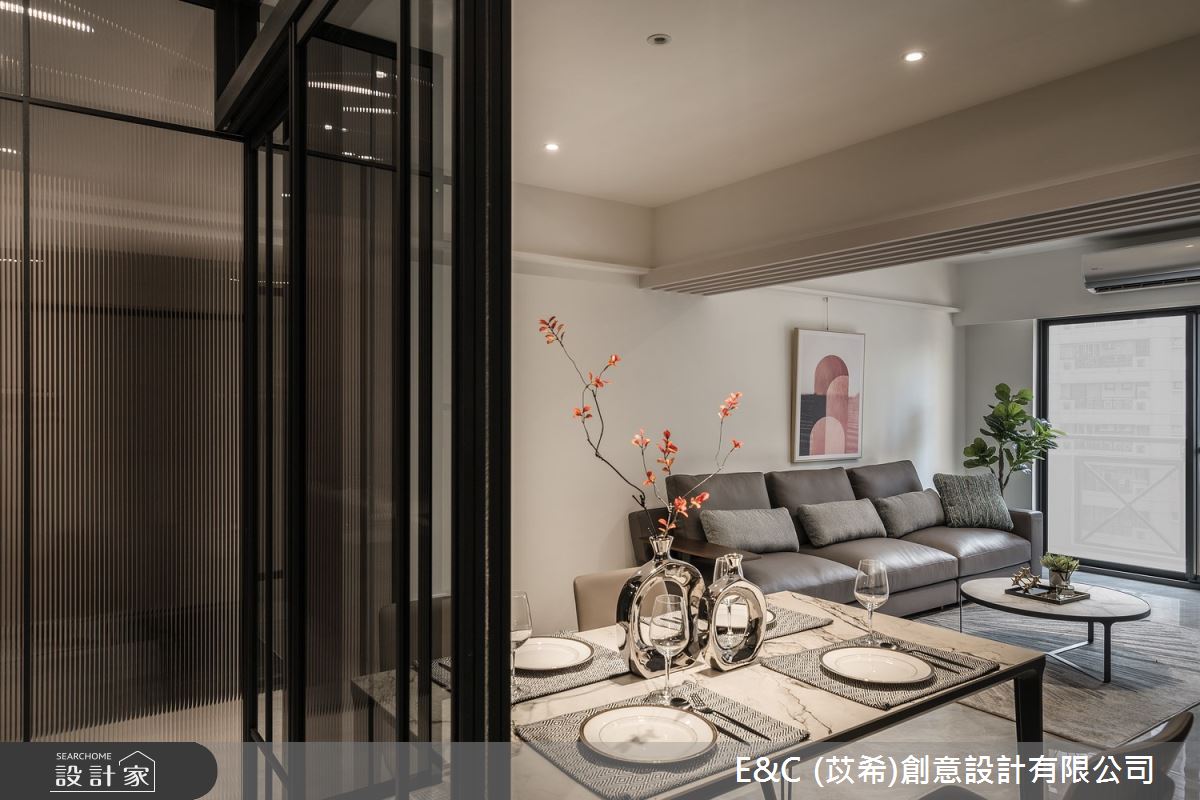 27坪老屋(16~30年)＿現代風客廳餐廳案例圖片＿苡希E&C創意設計有限公司＿苡希_22.新北_27坪現代風之11