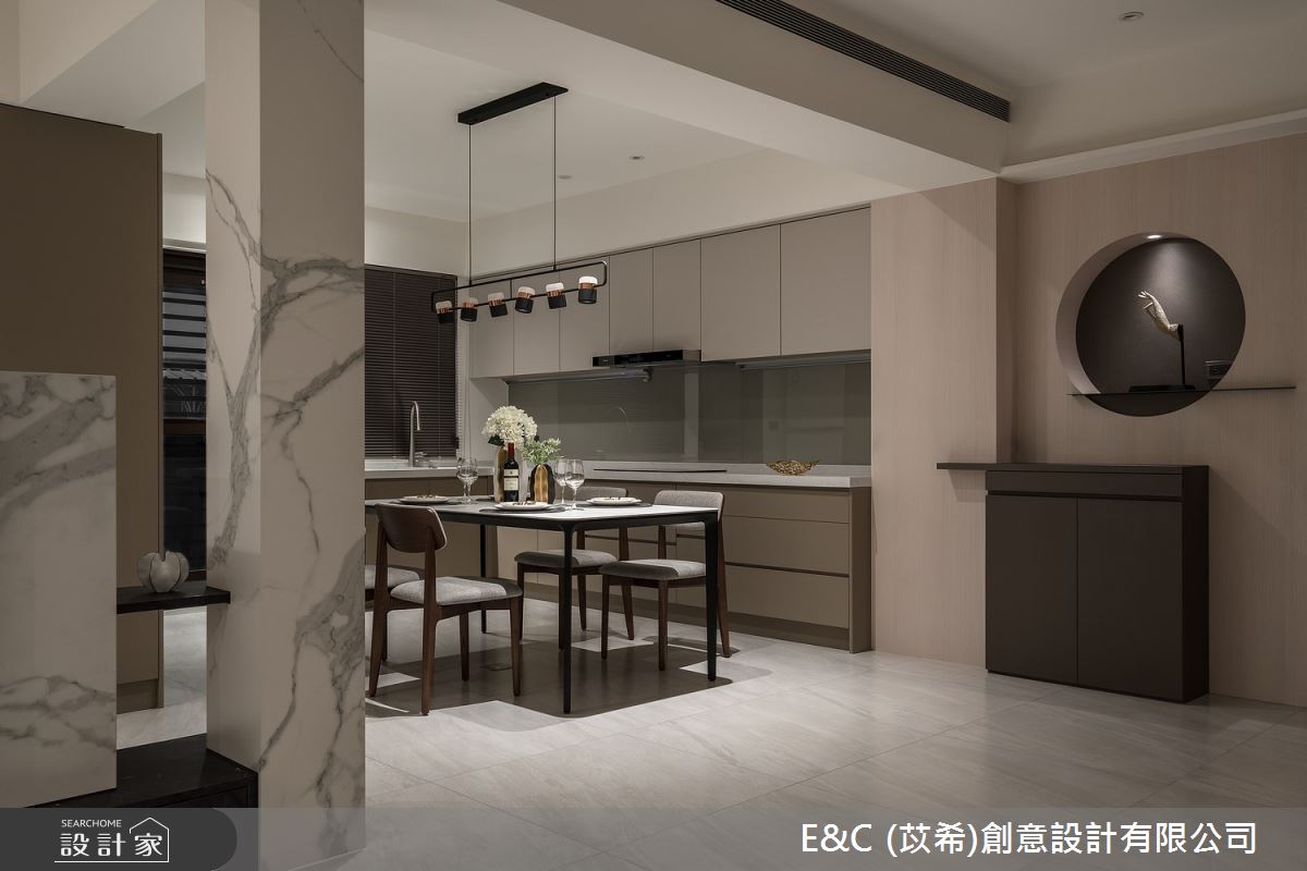 45坪老屋(41~50年)＿現代風餐廳廚房案例圖片＿苡希E&C創意設計有限公司＿苡希_23.台北_45坪現代風之10