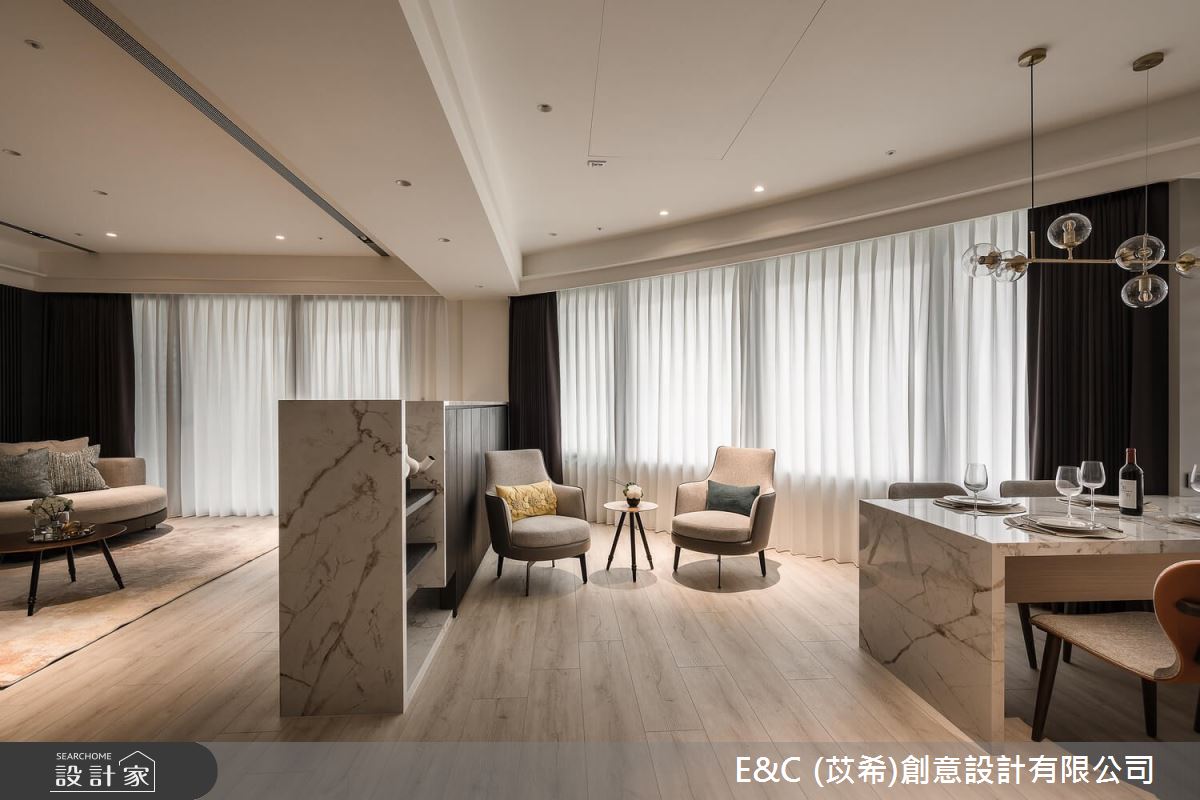 41坪新成屋(5年以下)＿現代風餐廳案例圖片＿苡希E&C創意設計有限公司＿苡希_25.新北_41坪現代風之12