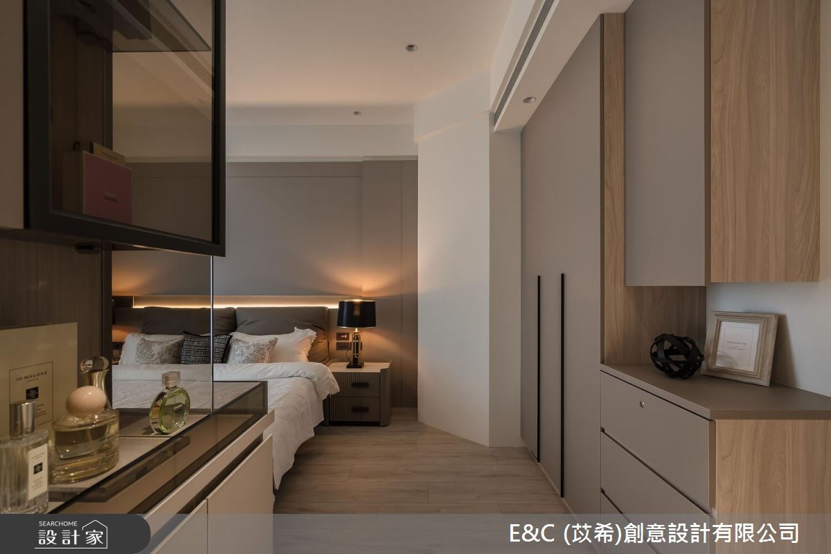 41坪新成屋(5年以下)＿現代風臥室案例圖片＿苡希E&C創意設計有限公司＿苡希_25.新北_41坪現代風之17