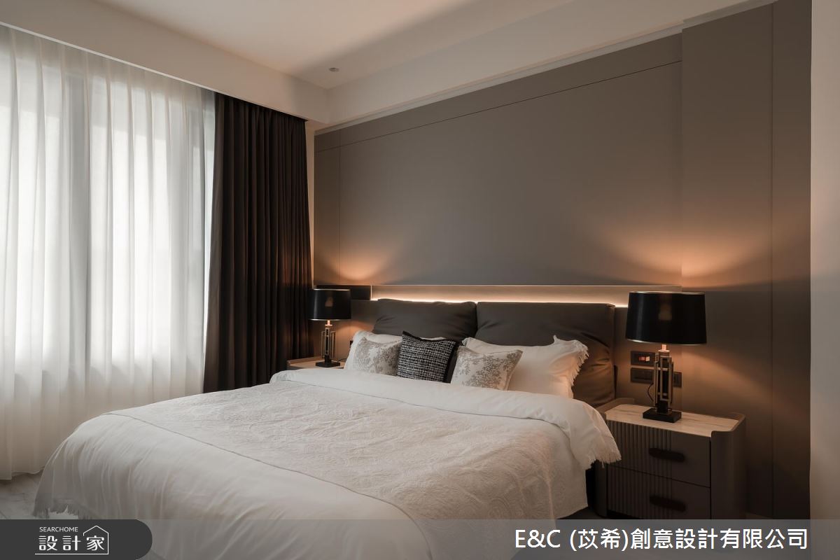 41坪新成屋(5年以下)＿現代風臥室案例圖片＿苡希E&C創意設計有限公司＿苡希_25.新北_41坪現代風之19