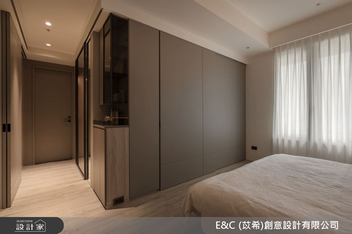 41坪新成屋(5年以下)＿現代風臥室案例圖片＿苡希E&C創意設計有限公司＿苡希_25.新北_41坪現代風之22