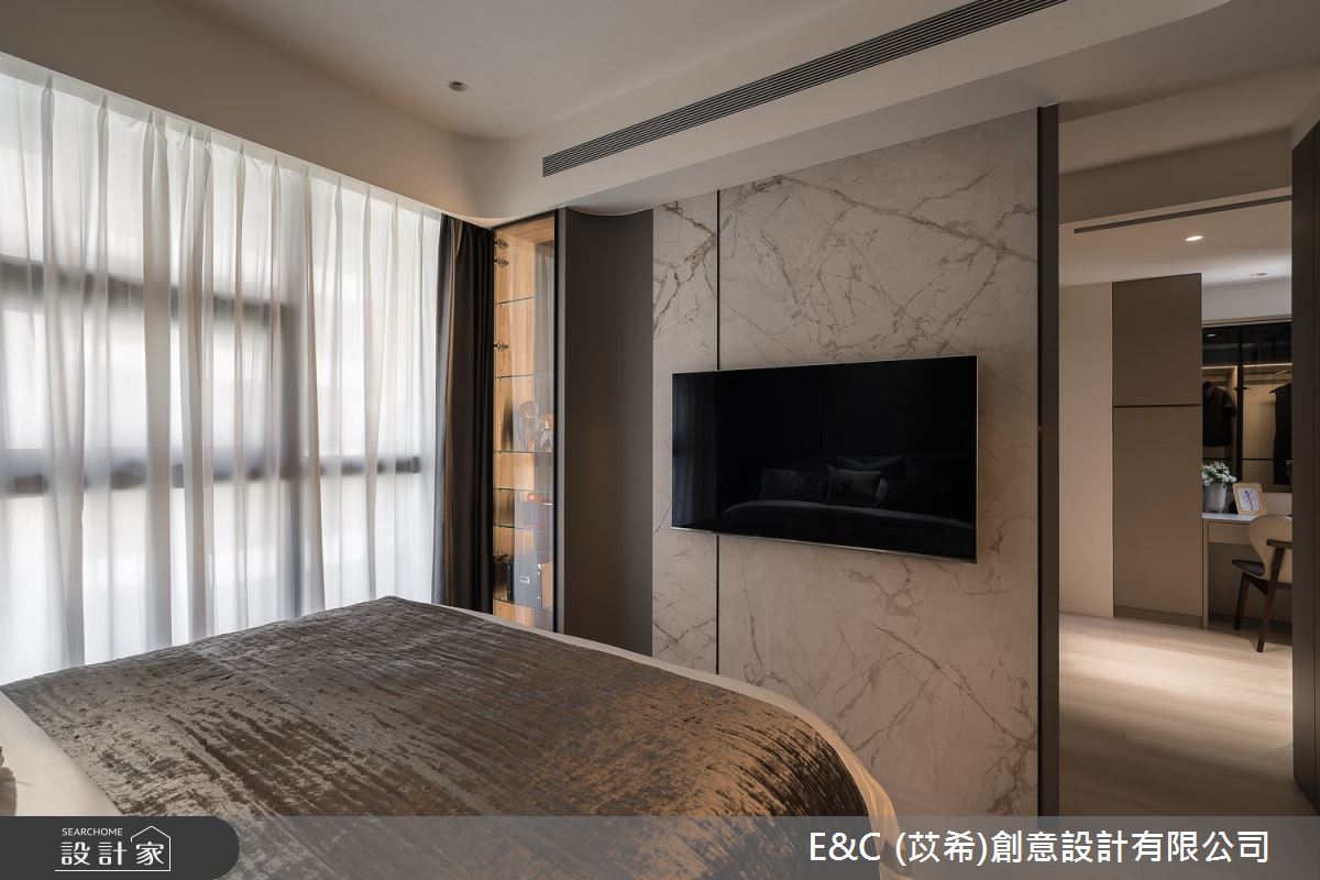 45坪新古屋(10年以下)＿現代風臥室案例圖片＿苡希E&C創意設計有限公司＿苡希_26.新北_45坪現代風之23