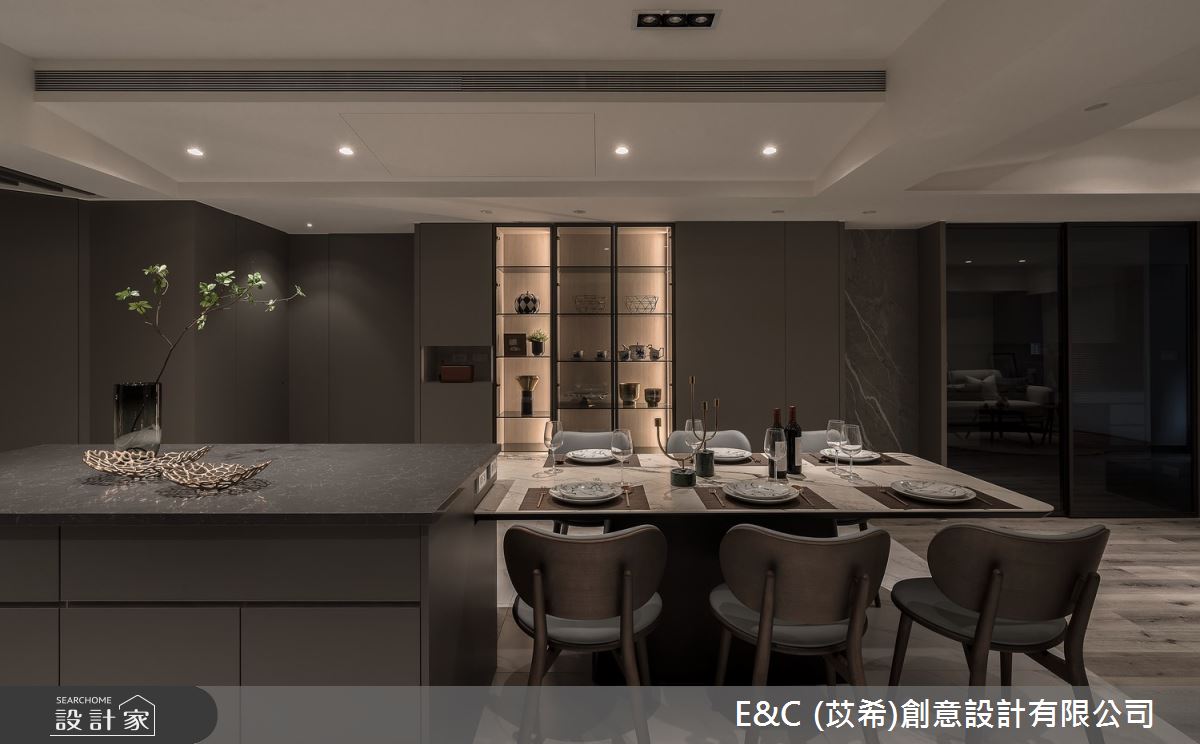 53坪老屋(31~40年)＿現代風餐廳案例圖片＿苡希E&C創意設計有限公司＿苡希_27.台北_53坪現代風之14