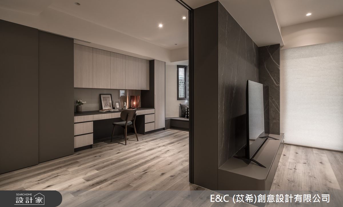 53坪老屋(31~40年)＿現代風書房案例圖片＿苡希E&C創意設計有限公司＿苡希_27.台北_53坪現代風之17