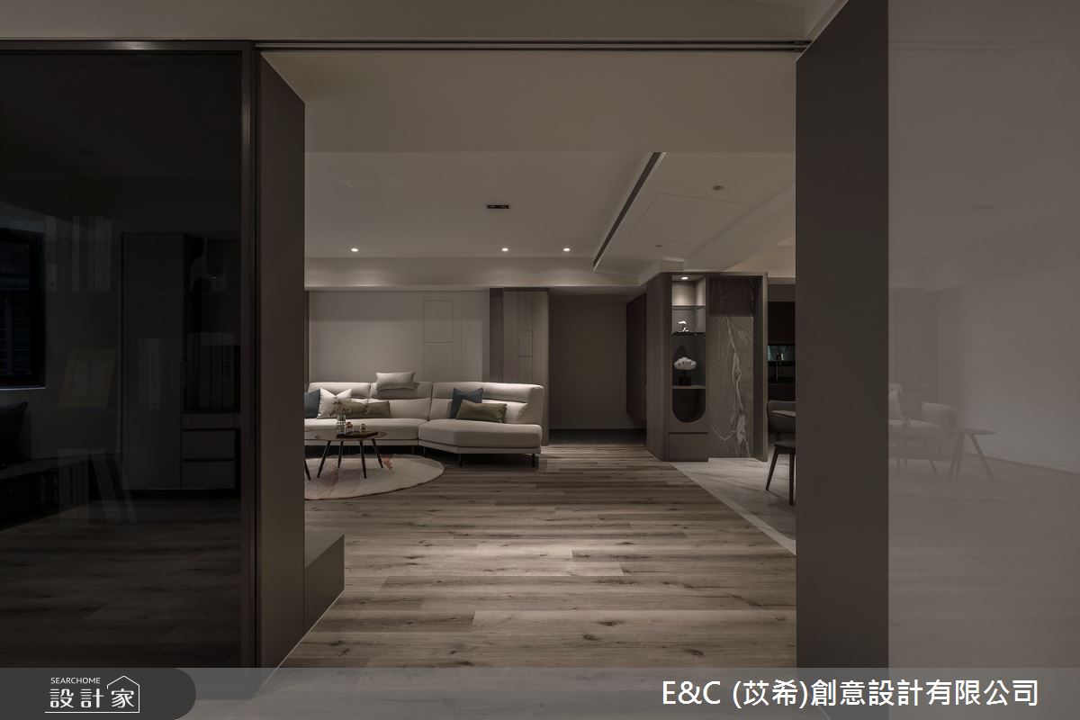 53坪老屋(31~40年)＿現代風客廳案例圖片＿苡希E&C創意設計有限公司＿苡希_27.台北_53坪現代風之20