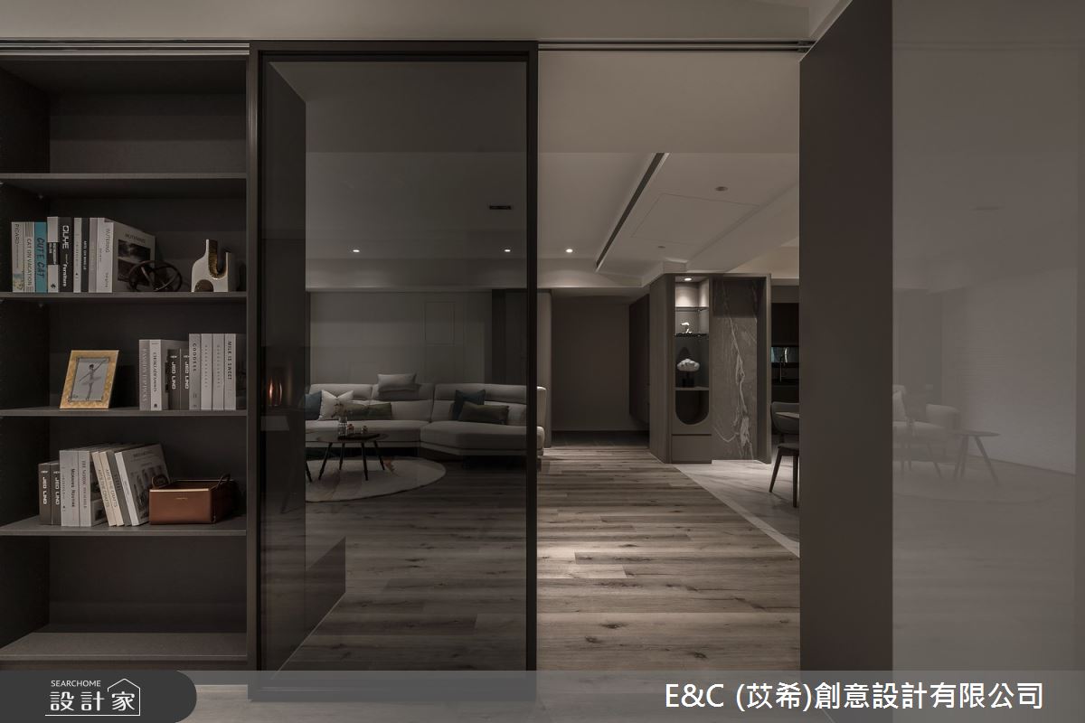 53坪老屋(31~40年)＿現代風客廳案例圖片＿苡希E&C創意設計有限公司＿苡希_27.台北_53坪現代風之21