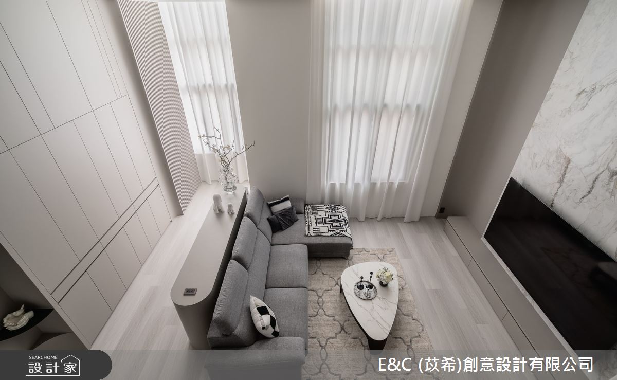 60坪老屋(16~30年)＿現代風客廳案例圖片＿苡希E&C創意設計有限公司＿苡希_28.新北_60坪現代風之16