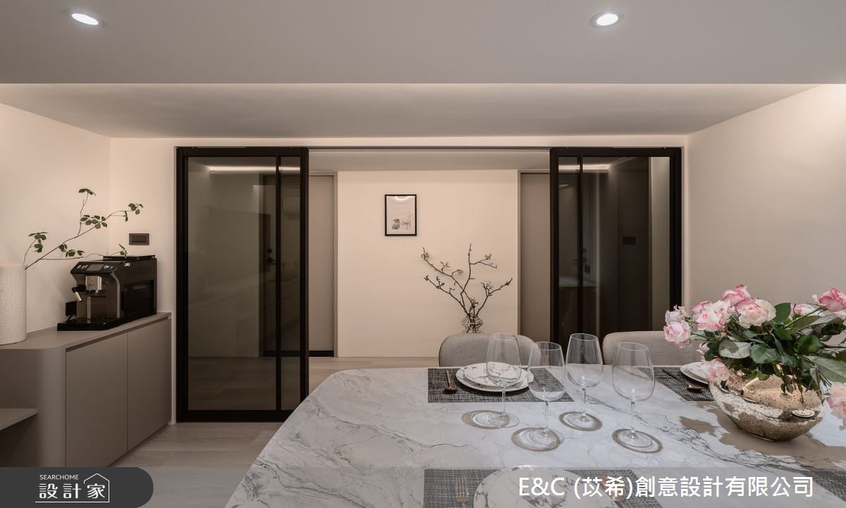 60坪老屋(16~30年)＿現代風餐廳案例圖片＿苡希E&C創意設計有限公司＿苡希_28.新北_60坪現代風之20