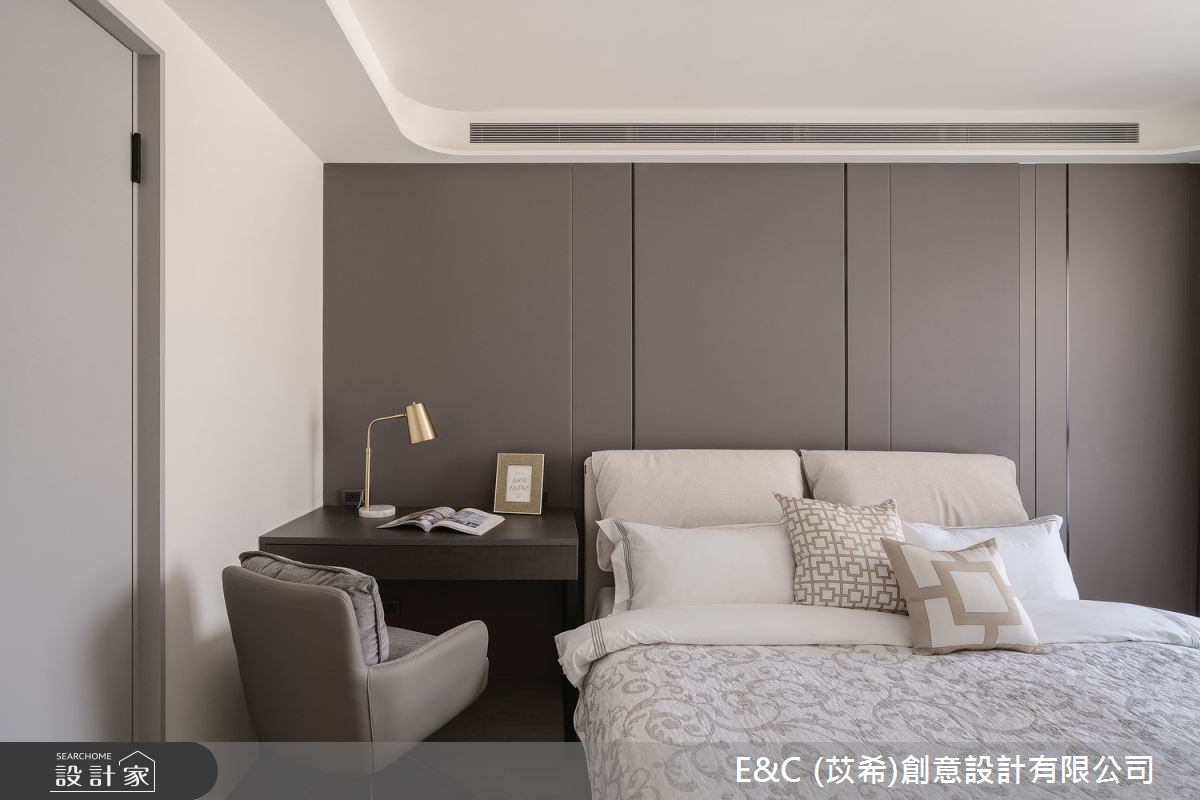 61坪中古屋(5~15年)＿現代簡約風臥室案例圖片＿苡希E&C創意設計有限公司＿苡希_29.新北_61坪現代簡約風之18