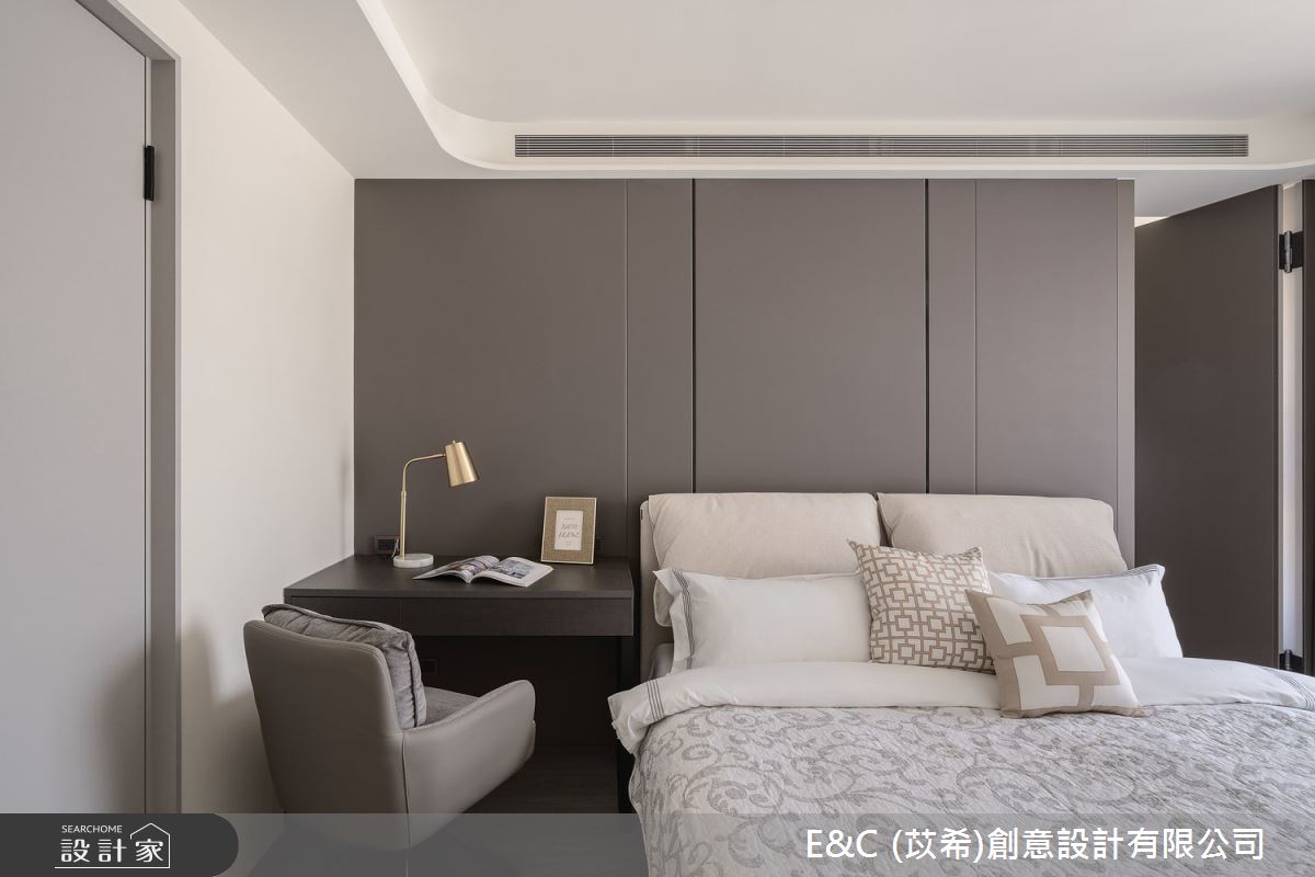 61坪中古屋(5~15年)＿現代簡約風臥室案例圖片＿苡希E&C創意設計有限公司＿苡希_29.新北_61坪現代簡約風之19
