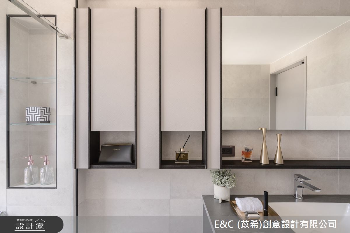61坪中古屋(5~15年)＿現代簡約風浴室案例圖片＿苡希E&C創意設計有限公司＿苡希_29.新北_61坪現代簡約風之26