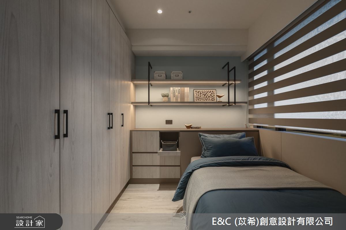 50坪新成屋(5年以下)＿現代簡約風臥室案例圖片＿苡希E&C創意設計有限公司＿苡希_30.新北_50坪現代簡約風之28
