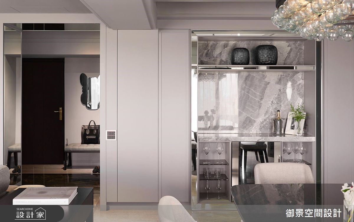 65坪老屋(16~30年)＿新古典玄關餐廳吧檯案例圖片＿Palladio 御景設計＿御景_01之3