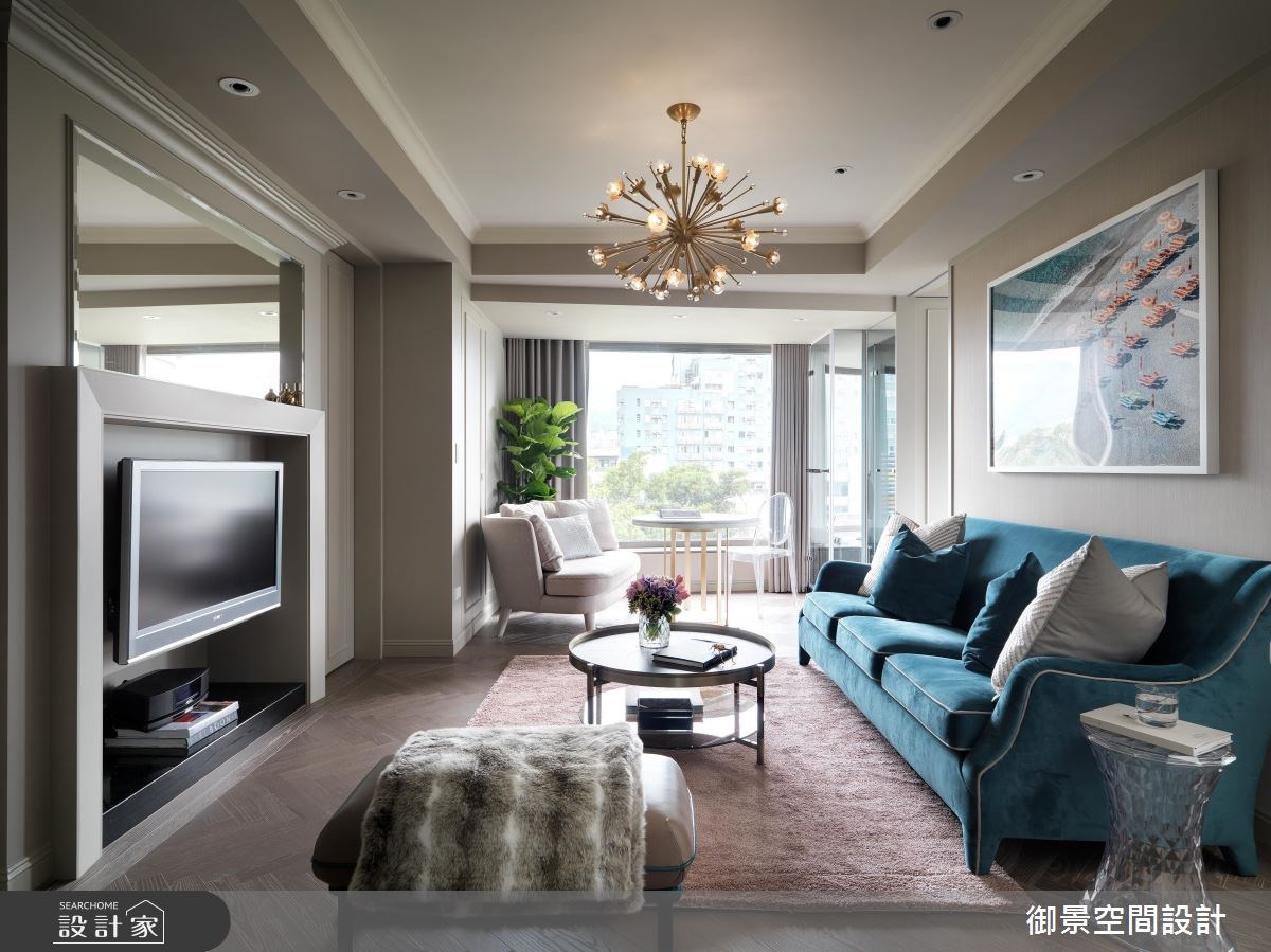 25坪中古屋(5~15年)＿混搭風客廳案例圖片＿Palladio 御景設計＿御景_04之4