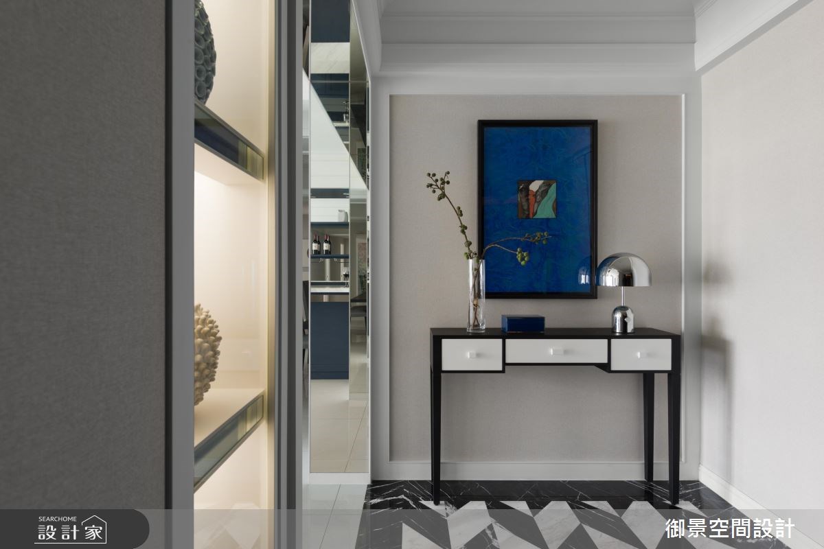 55坪新成屋(5年以下)＿混搭風玄關案例圖片＿Palladio 御景設計＿御景_05之2