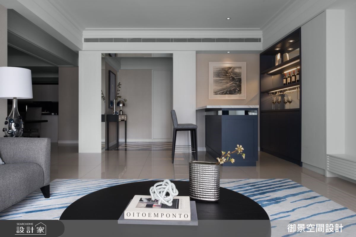 55坪新成屋(5年以下)＿混搭風客廳吧檯案例圖片＿Palladio 御景設計＿御景_05之4