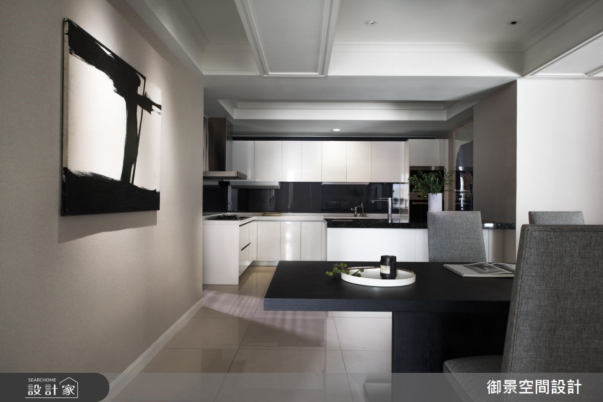55坪新成屋(5年以下)＿混搭風餐廳廚房案例圖片＿Palladio 御景設計＿御景_05之6