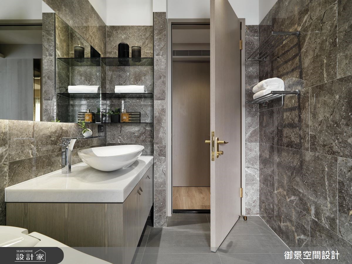 75坪新成屋(5年以下)＿奢華風浴室案例圖片＿Palladio 御景設計＿御景_07之9