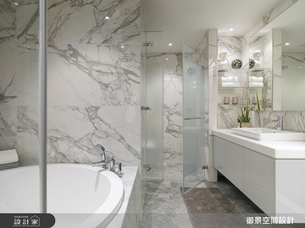 75坪新成屋(5年以下)＿奢華風浴室案例圖片＿Palladio 御景設計＿御景_07之13