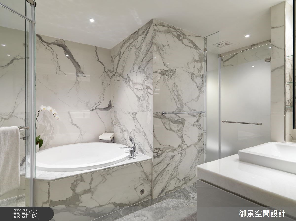 75坪新成屋(5年以下)＿奢華風浴室案例圖片＿Palladio 御景設計＿御景_07之15