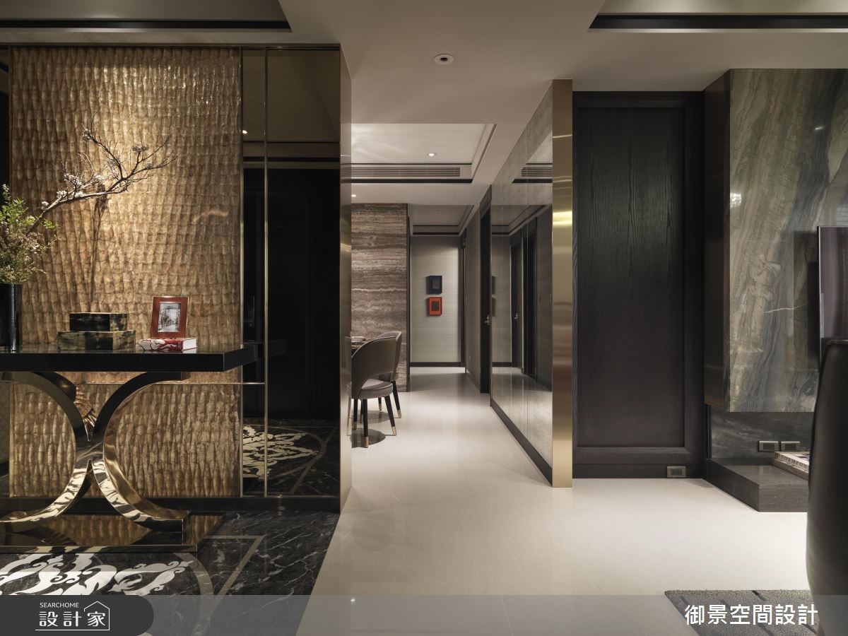 65坪新成屋(5年以下)＿奢華風走廊案例圖片＿Palladio 御景設計＿御景_08之6