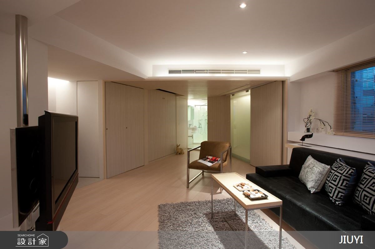 10坪中古屋(5~15年)＿現代風客廳浴室案例圖片＿俱意設計＿俱意_15之3