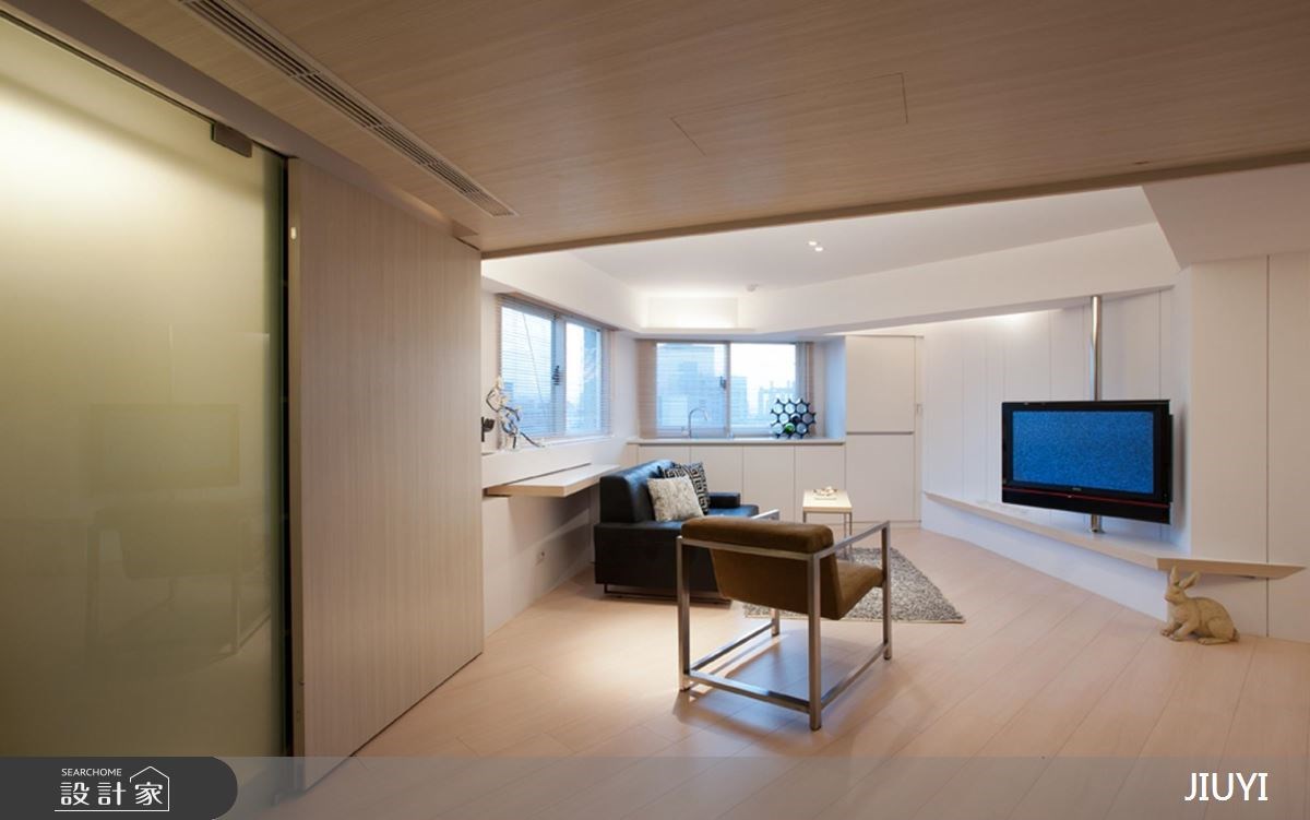 10坪中古屋(5~15年)＿現代風客廳案例圖片＿俱意設計＿俱意_15之6