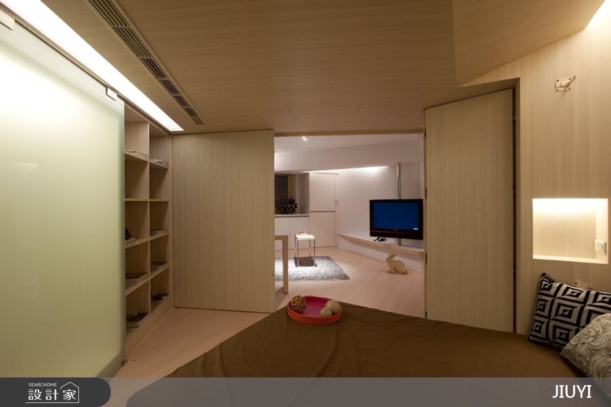 10坪中古屋(5~15年)＿現代風客廳臥室案例圖片＿俱意設計＿俱意_15之10
