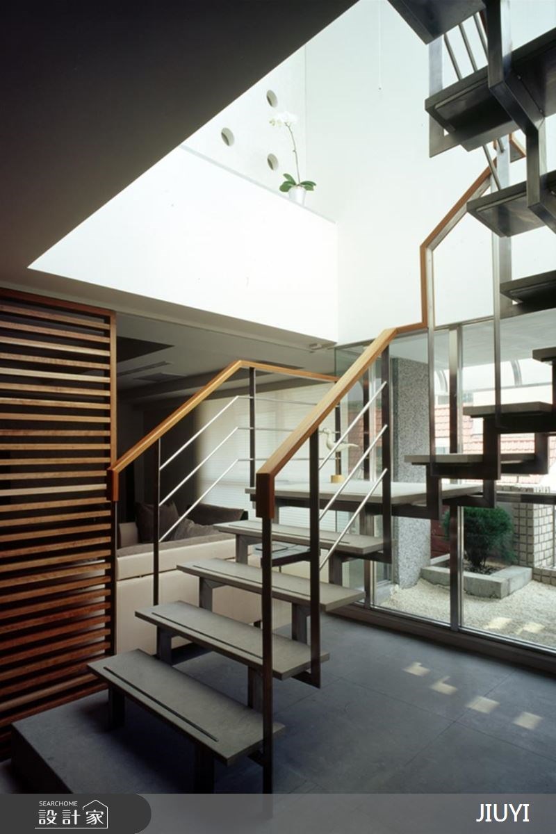 80坪中古屋(5~15年)＿混搭風樓梯案例圖片＿俱意設計＿俱意_16之7