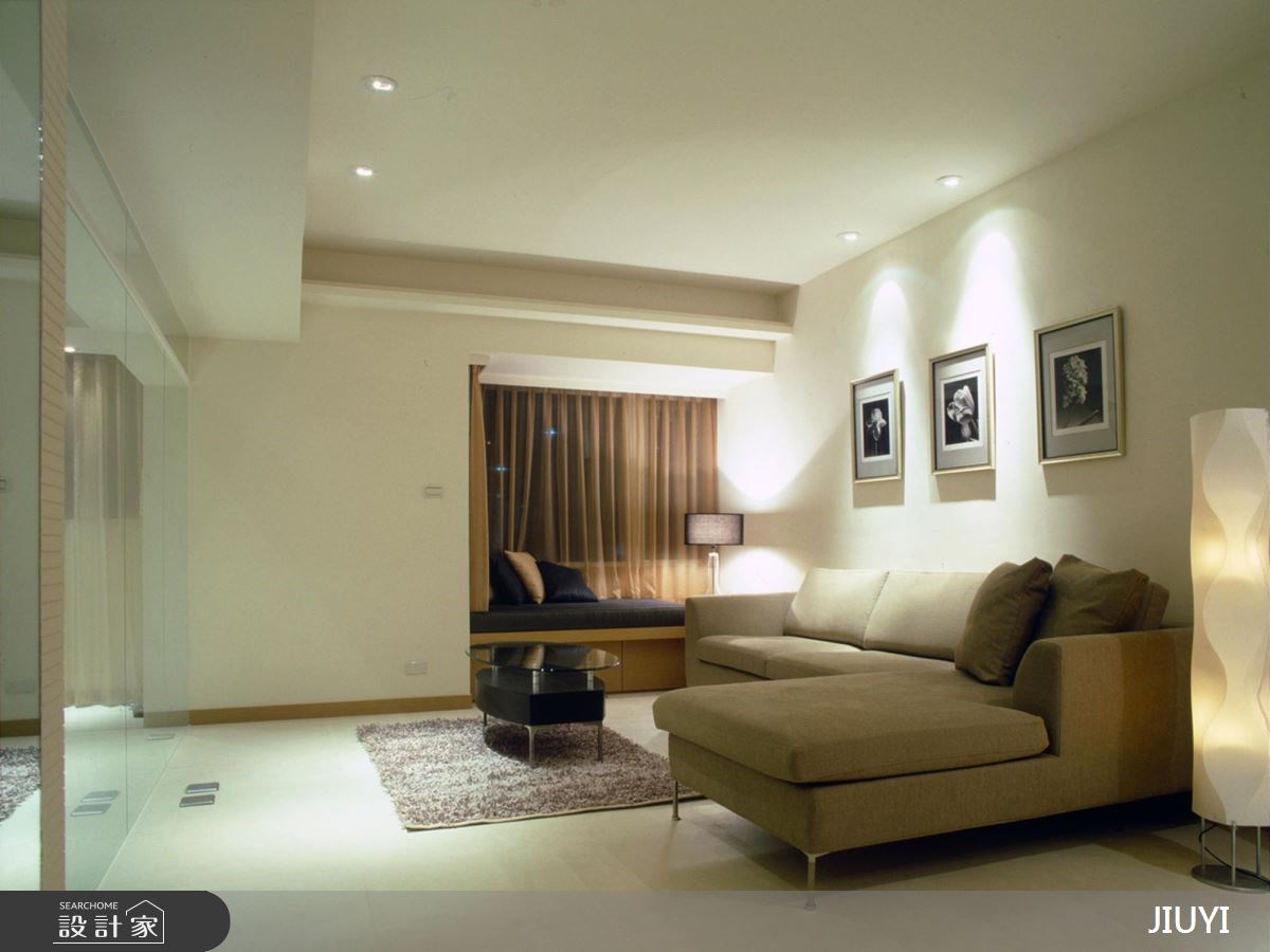 21坪中古屋(5~15年)＿簡約風客廳臥榻案例圖片＿俱意設計＿俱意_19之4