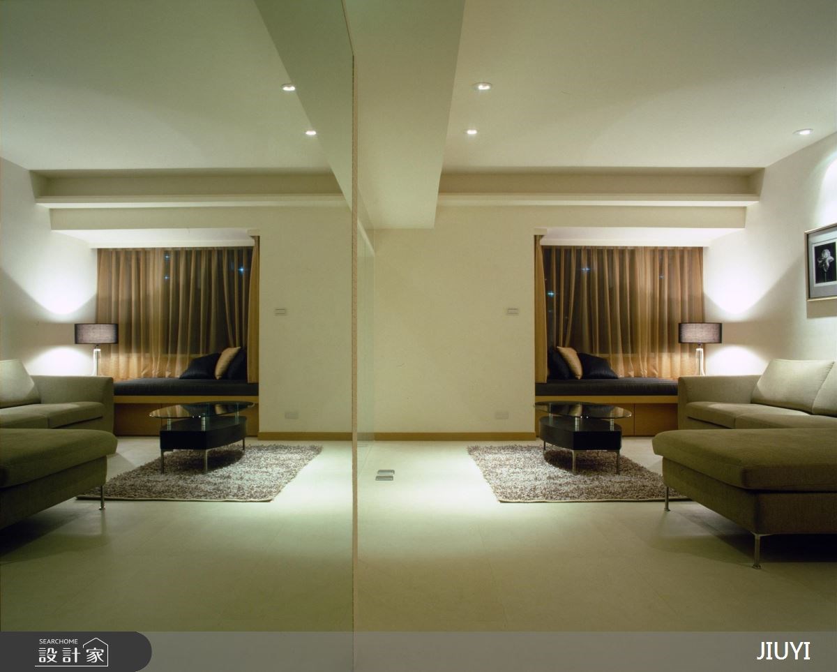 21坪中古屋(5~15年)＿簡約風客廳臥榻案例圖片＿俱意設計＿俱意_19之5