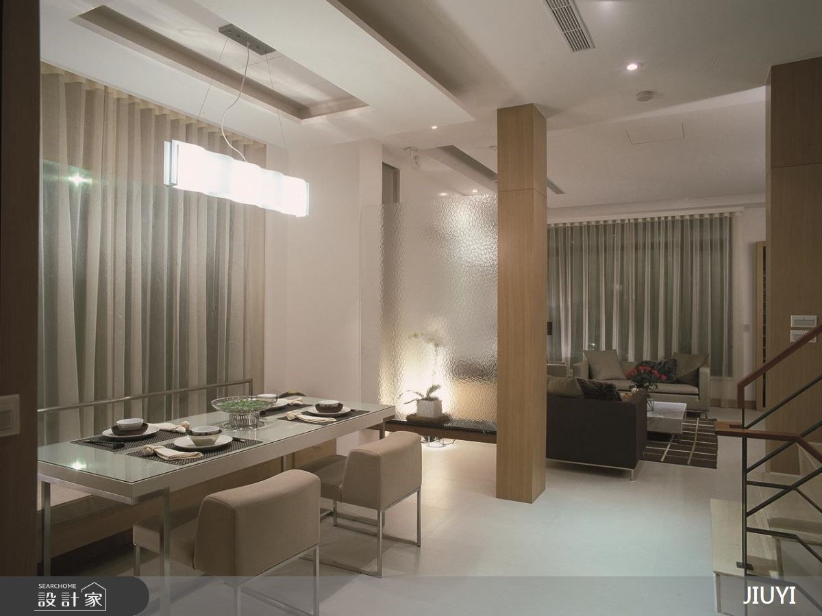 86坪中古屋(5~15年)＿現代風客廳餐廳案例圖片＿俱意設計＿俱意_24之4
