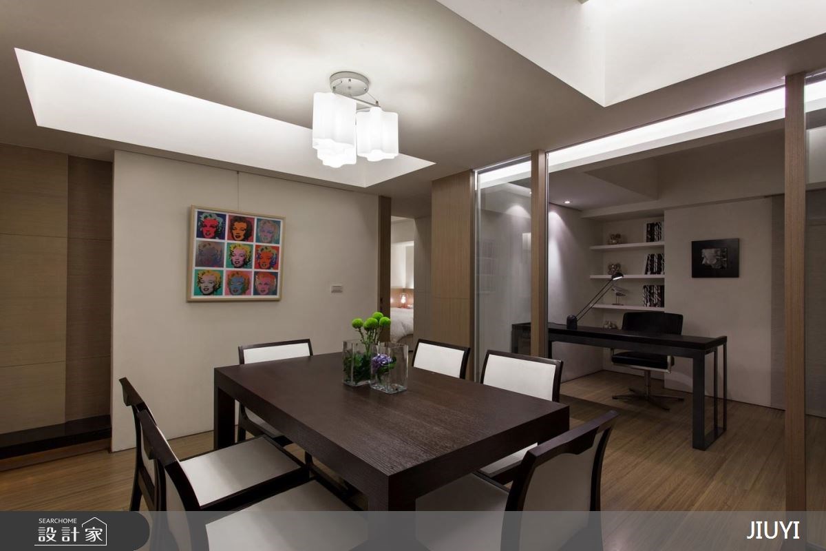 35坪中古屋(5~15年)＿混搭風餐廳書房案例圖片＿俱意設計＿俱意_26之6
