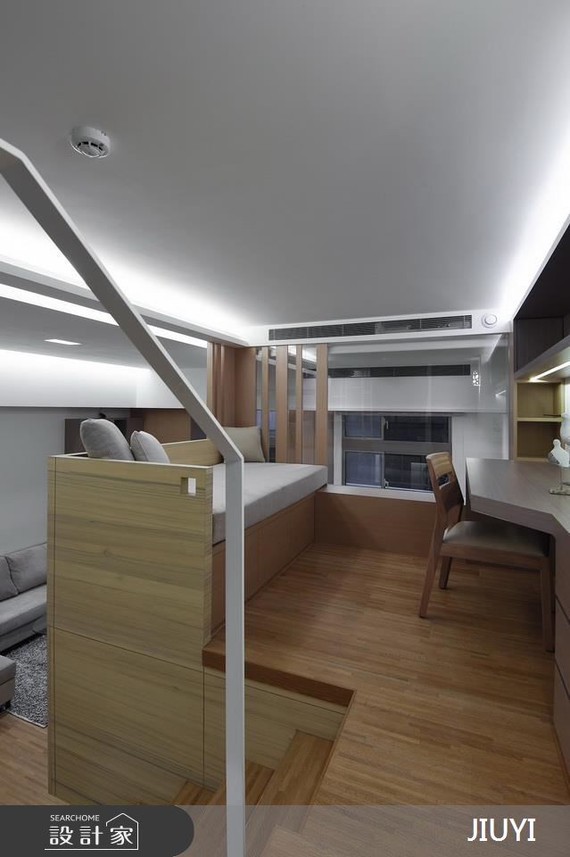 15坪中古屋(5~15年)＿現代風客廳書房案例圖片＿俱意設計＿俱意_27之11