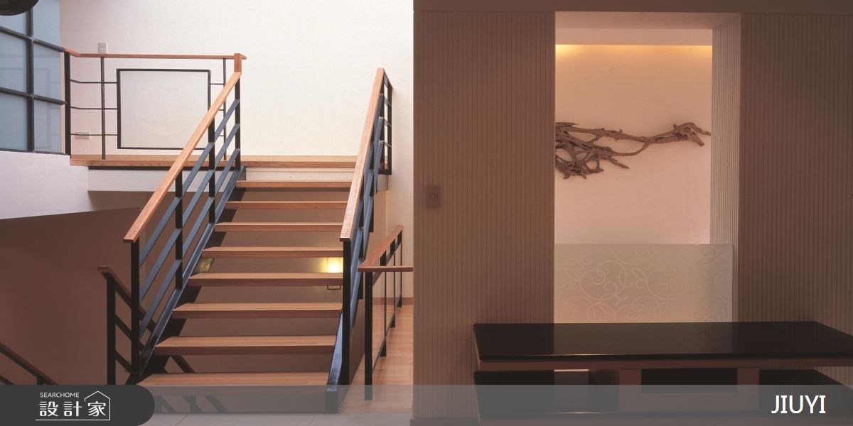 80坪老屋(16~30年)＿人文禪風樓梯案例圖片＿俱意設計＿俱意_28之1
